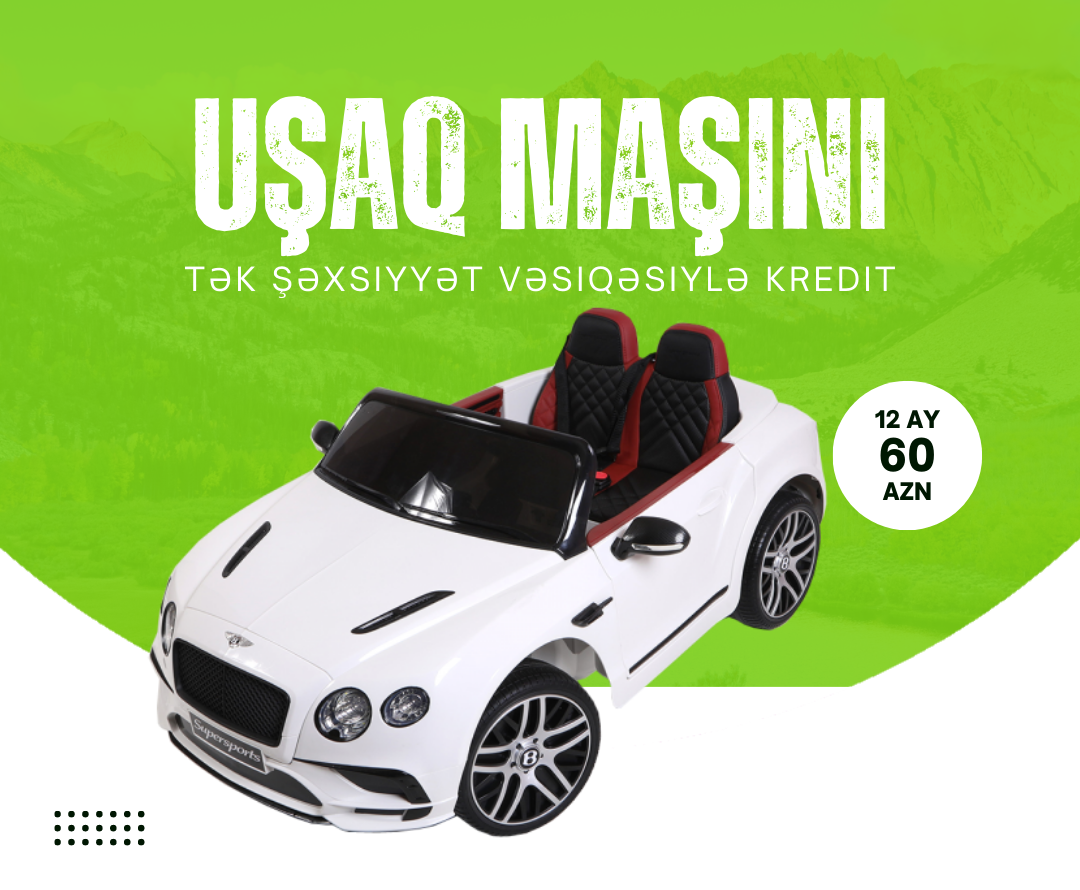 Uşaq avtomobili "Toyota"