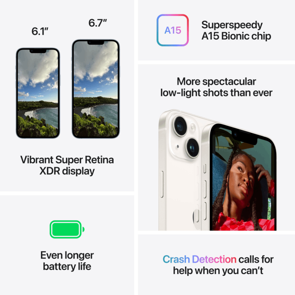 iPhone 14 Plus 128 GB Blue