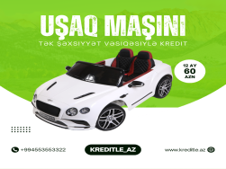 Uşaq maşınları kredit