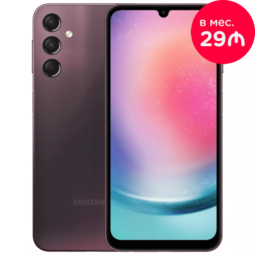 Samsung Galaxy A24 (SM-A245) 6/128 GB Dark Red